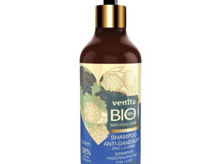 Bio Natural Care Anti-Dandruff Shampoo szampon przeciwłupieżowy do włosów Cynk + 6 Ziół 400ml Hot on Sale