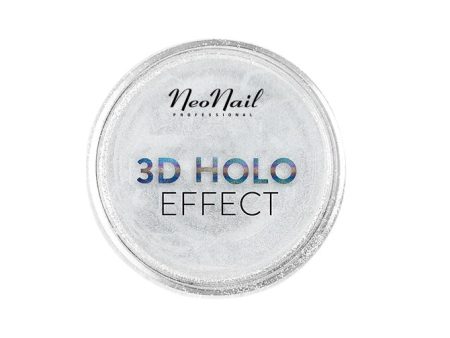 3D Holo Effect pyłek do paznokci Silver 3g Supply