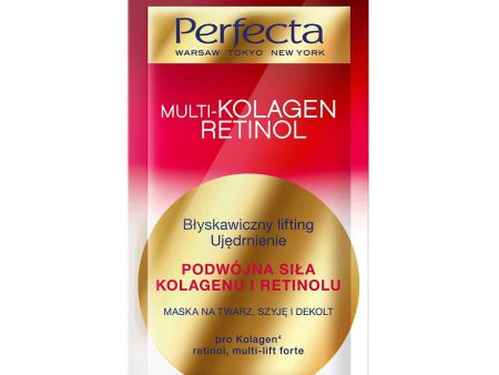 Multi-Kolagen Retinol maska na twarz szyję i dekolt 8ml Discount