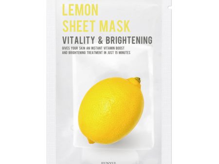 Lemon Sheet Mask rozjaśniająca maseczka w płachcie z cytryną 22ml Supply