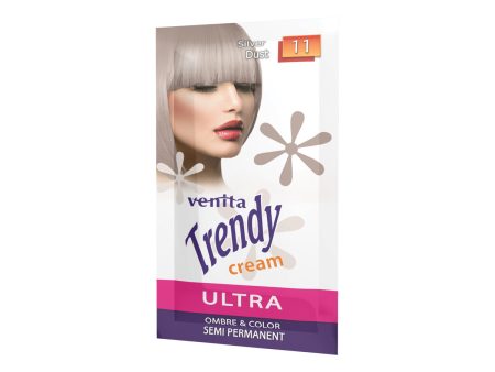 Trendy Cream Ultra krem do koloryzacji włosów 11 Silver Dust 35ml Sale