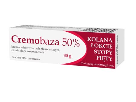 50% Mocznika krem o właściwościach złuszczających eliminujących zrogowacenia 30g Hot on Sale