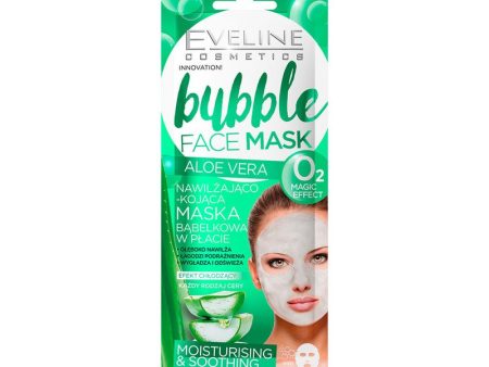 Bubble Face Mask nawilżająca bąbelkowa maska w płachcie Aloes 7ml Supply