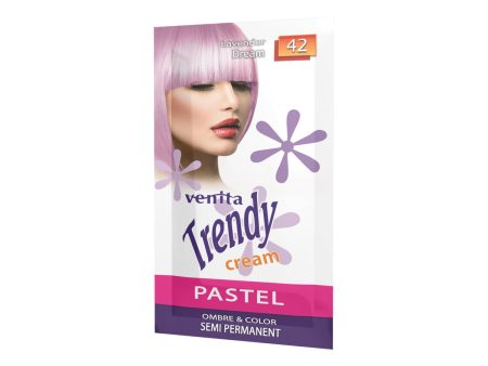 Trendy Cream Ultra krem do koloryzacji włosów 42 Lavender Dream 35ml For Cheap