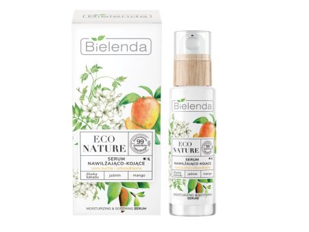 Eco Nature serum nawilżająco-kojące Śliwka Kakadu & Jaśmin & Mango 30ml For Discount