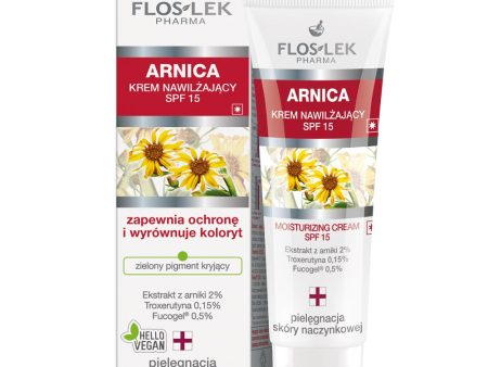 Arnica krem nawilżający SPF15 do skóry naczynkowej 50ml For Discount