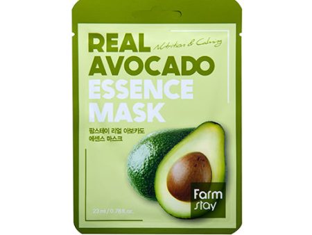 Real Avocado Essence Mask przeciwstarzeniowa maseczka w płachcie z ekstraktem z awokado 23ml Discount