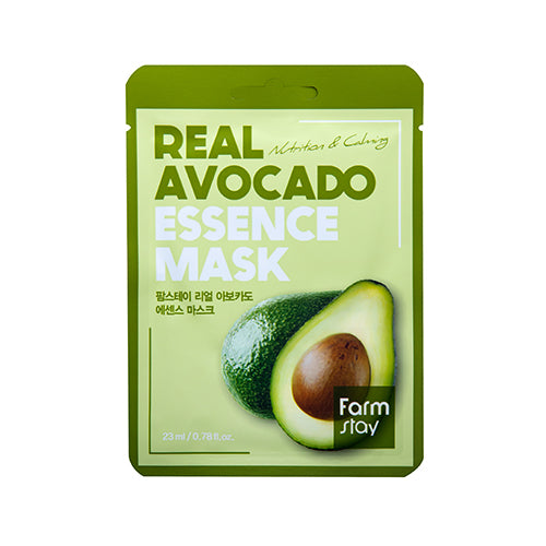 Real Avocado Essence Mask przeciwstarzeniowa maseczka w płachcie z ekstraktem z awokado 23ml Discount