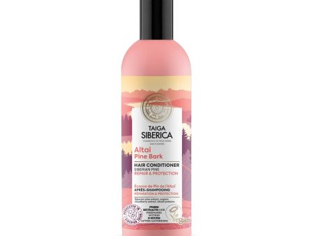 Taiga Siberica Altai Pine Bark wegańska odżywka do włosów z ałtajską sosną Odbudowa i Ochrona 270ml Fashion