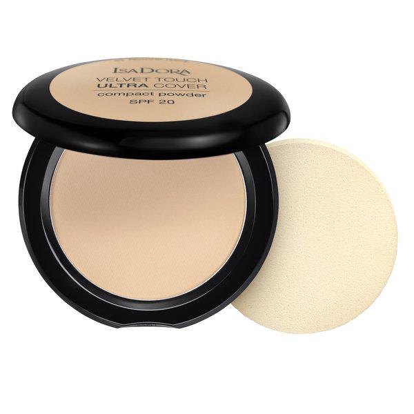 Velvet Touch Ultra Cover Compact Powder SPF20 kryjący puder prasowany 61 Neutral Ivory 7.5g For Cheap