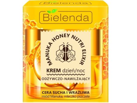 Manuka Honey Nutri Elixir odżywczo-nawilżający krem na dzień i na noc cera sucha i wrażliwa 50ml Online Hot Sale