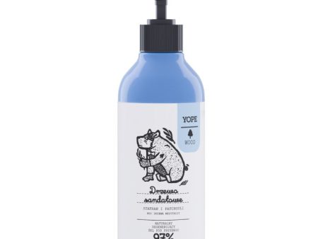 Naturalny regenerujący żel pod prysznic Drzewo sandałowe Szafran i Patchouli 400ml Online now