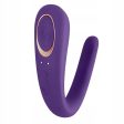 Partner Massage wibrator dla par Purple Hot on Sale