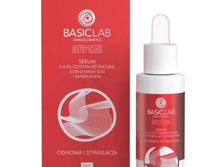 Esteticus serum z czystym retinolem 0.5% Odnowa i Stymulacja 30ml on Sale