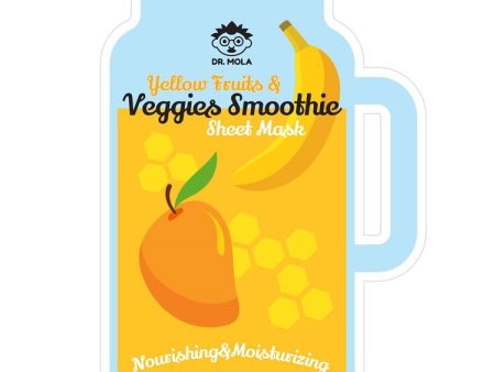 Yellow Fruits & Veggies Smoothie Sheet Mask maseczka w płachcie odżywczo-nawilżająca 23ml on Sale