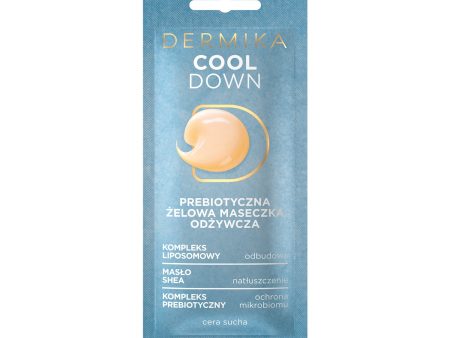 Maseczki Piękności Cool Down probiotyczna żelowa maseczka odżywcza do cery suchej 10ml Discount