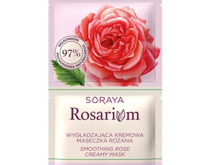 Rosarium wygładzająca kremowa maseczka różana 10ml Fashion