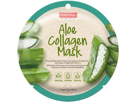 Aloe Collagen Mask maseczka kolagenowa w płacie Aloes 18g Online