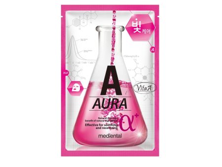 Mediental Alpha Aura kojąco-regenerująca maska w płachcie z witaminą A 23ml Hot on Sale