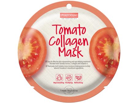 Tomato Collagen Mask maseczka kolagenowa w płacie Pomidor 18g Cheap