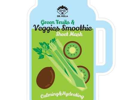 Green Fruits & Veggies Smoothie Sheet Mask maseczka w płachcie kojąco-nawilżająca 23ml Online