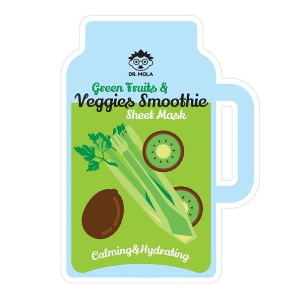 Green Fruits & Veggies Smoothie Sheet Mask maseczka w płachcie kojąco-nawilżająca 23ml Online