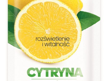 Lemon Essence Mask rozświetlająca maseczka w płachcie Cytryna 23g Cheap