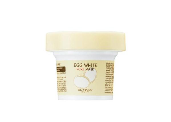 Egg White Pore Mask głęboko oczyszczająca maska do walki z rozszerzonymi porami 100g Cheap