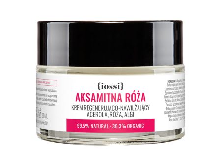 Aksamitna Róża krem regenerująco-nawilżający do twarzy acerola & róża & algi 50ml Online now