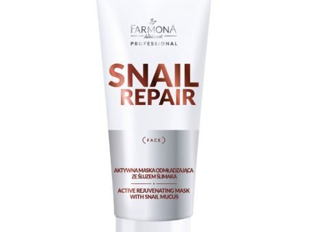 Snail Repair aktywna maska odmładzająca ze śluzem ślimaka 200ml Online Hot Sale